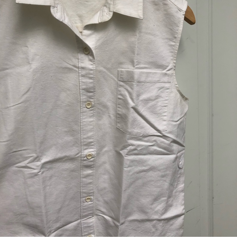 Levi’s Made and Crafted sleeveless button down - Picture 4 of 6